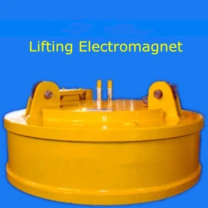 Industrial 2 Ton Lifting Electromagnet For Mini Excavator Sale