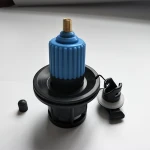 Inflatable boat air inflation fast CU spool valve adapter for surfboard