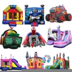 inflatable moonwalk soccer field fan trampoline air blower for bounce house bouncer jumping bouncy castle water slide