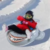 Inflatable Snow Ski Sled for Kids and Adults Inflatable Heavy Duty Inflatable Snow Tube