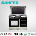 integrated cooker oven with gas hob ,disinfection cabinet and range hood