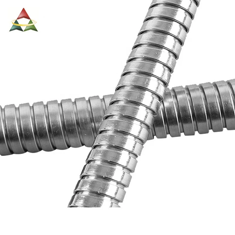 Interlock stainless steel flexible metal hose pipe