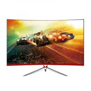 IPS Desktop Gaming Curved LED 27 inch 2K curved LCD monitor led 1080p high-definition gaming monitor 75HZ computer pc monitor co