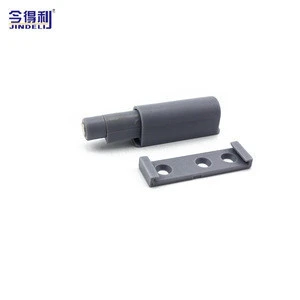Iron and plastic Push Catch With Magnet for kitchen cabinet door
