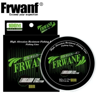 Japan High Quality Soft Monofilament 100% Fluorocarbon Fishing Line