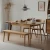 Import Japanese Style Small Apartment Wooden Furniture Living Dining Room Wooden Table And Chair Set from China
