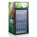 JGA OEM Restaurant Hotel Conventional Frost Free Beverage Glass Door Soft Drink Display Commercial Refrigerator
