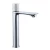 Import Joinsun sanitary ware chrome black deck mounted brass faucets bathroom chrome mixers hot-cold water basin taps from China