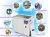 Import JP-300ST Large Size Ultrasonic Cleaner 99L for Industrial Hardware Car Automotive Parts Medical Apparatus Instruments Cleaning from China