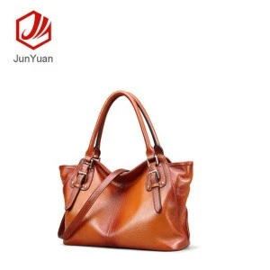 JUNYUANNew Tote Fashion Handbag Genuine Leather Bags Women Handbags For Lady