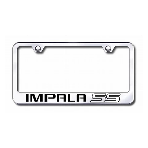 Jutien TOP Quantity Custom License Plate Frame Painting with Embossed Letter Wholesale Stainless Steel Car License Plate Cover