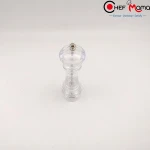 Kitchen Accessories 160mm Acrylic Manual Pepper Grinder Salt Spices Mill Shaker Transparent Grinding Tool Milling Cutter Machine