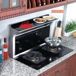 kitchen appliance integrated countertop build in 36inch 90cm cooker hood  downdraft hood