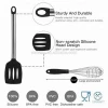 Kitchen Utensil Set Cooking Tools Stainless Steel Silicone Spatula Spoon 8 Piece