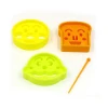 Kitchenware Easy to Use DIY Bento Rice Ball Tools Various Types Sushi Rice Ball Mold Maker Cute Cartoon Rice Maker Set