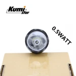 KM-1175 0.5W energy conservation charger torchlight led torch light