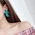 Korea New 2018 Design Big Acetic Acid Acrylic Irregular Flower Stud Earrings for Women Girl Summer Beach Jewelry