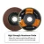Import KSEIBI Aluminum Oxide 4 1/2 Inch Flap Disc Sanding Grinding Wheel from China