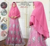 Lace Umbrella Maxi Dress Beautiful Islamic Clothing With Hijab For Women