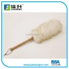 Lambswool Wool Duster with Plastic Handle wooden handle