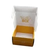Large Box Mailer Custom Corrugated Cardboard Rose Gold Mailer Box Candle Shipping Packaging Gift Box