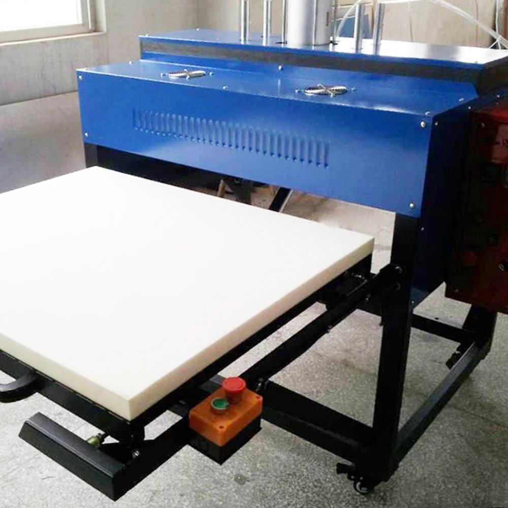 large double side station format skateboard sublimation transfer pneumatic heat press machine