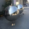 large hollow steel ball for garden decoration
