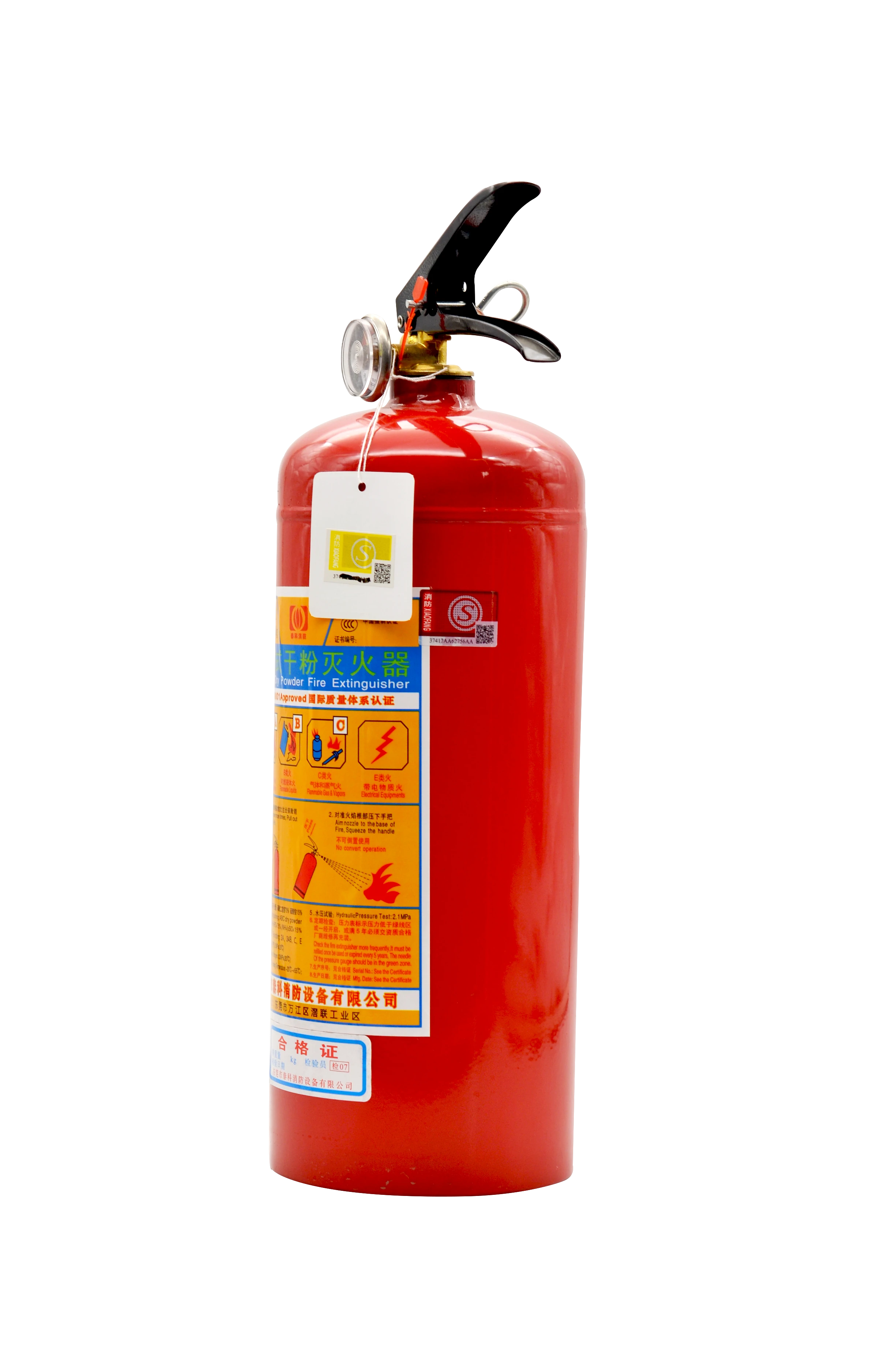 Large Stock Top Quality Firefighting Supplies 1-3 Kg Dry Powder Fire Extinguisher Portable