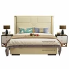 Latest designs modern hotel King size bedroom furniture