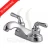 Import Latin America Brass bathroom faucet double from China