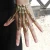 Import LDJX-J57 Men Womens Halloween Skull Skeleton Hand Bracelet with Ring from China