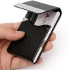 Leather Business Card Holder Case for Men or Women Pocket Credit Name Card Case Holder with Magnetic Shut