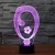 Import Led German Soccer Team For Night Light Football Club 3d Illusion Table Lamp 7 Color Changing from China
