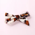 Leopard Velvet Baby Hair Bow Clips For Girls Kids Hair Accessories Hairpins Hair Bows Barrette Party Hairgrips Birthday Gift