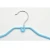 Import Light Blue Color  Non-slip PVC Coated Cloth Garment Hangers Rack from China