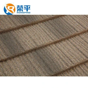 Light weight colorful stone coated metal roofing tile / corrugated roofing sheet / construction material