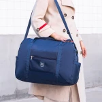 Light Weight Foldable Travel Duffel Bag Luggage Organizer Trolley Bag