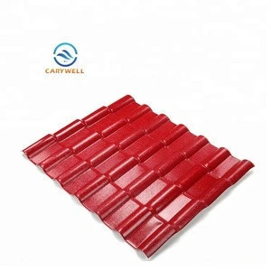Lightweight Weathering Resistance Synthetic Resin Plastic Spanish Roof Tile