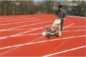 Line Making Machine H-340 For Athletic Track and  Field Rubber Mat Base layer construction