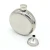 Import Liquor Hip Flask Stainless Steel Leak-Proof Circular with Funnel in Gift Package for Men and Women from China