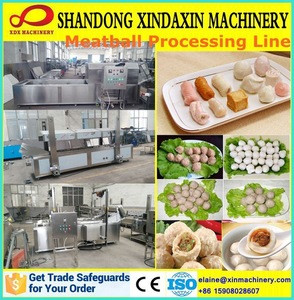 low cost high benifit sandwich meat/fish ball making line/production line