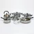 Import Low price pots and pans set 12pcs stainless steel cookware set with whistling kettle from China