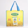 Lowest price grocery customized laminated non woven bag for shopping