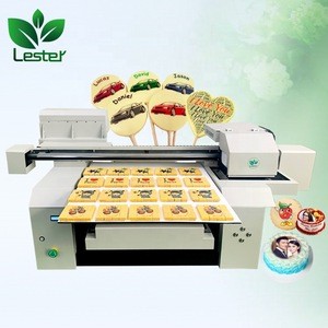 LSTA1-001 Fast Printing Speed 6560 and 6090 CMYK Edible decorating food printer a1 cake photo food printing machine