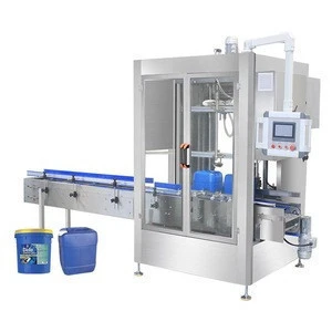 Lubricant automatic engine oil pail bucket filling machine weight filling machine