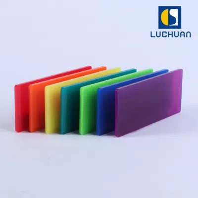 Luchuan Factory 4X8 Feet Customized 3mm 5mm Cast Board Acrylic Sheet