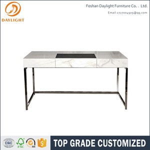 Luxury designs living room furniture marble dresser table