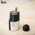 Import Luxury Empty Custom Fragrance Round Cylinder 100ml Glass Spray Perfume Bottle With Wooden Cap from China