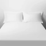 Luxury 100% Pillow Case with Custom Logo Box Custom Cotton Custom Logo Accepted Set of Fitted and Flat Pillow Case Cover