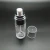 Import luxury refillable cosmetic lotion pump glass bottle round shape transparent color 100ml from China